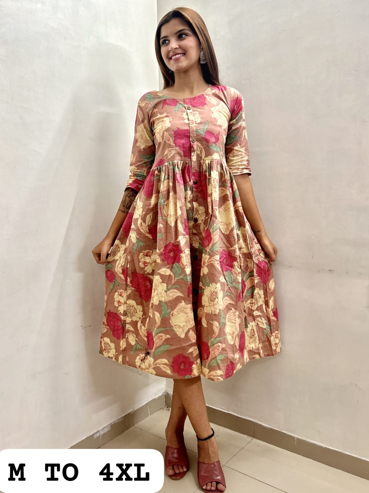 Virat Fashion Cambric Cotton Partywear Kurti Catalog